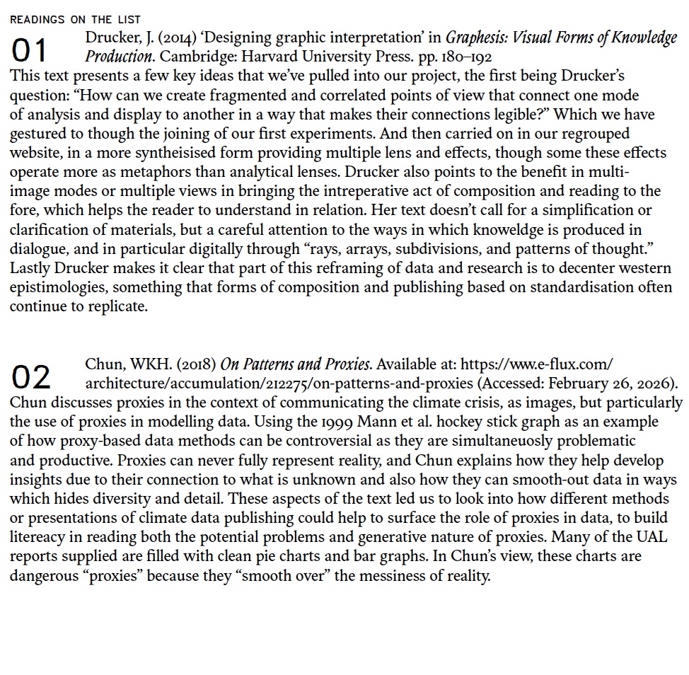 Methods of Contextualising — written response